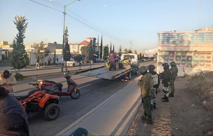 Aseguran 71 motociclistas tras operativo en Tizayuca