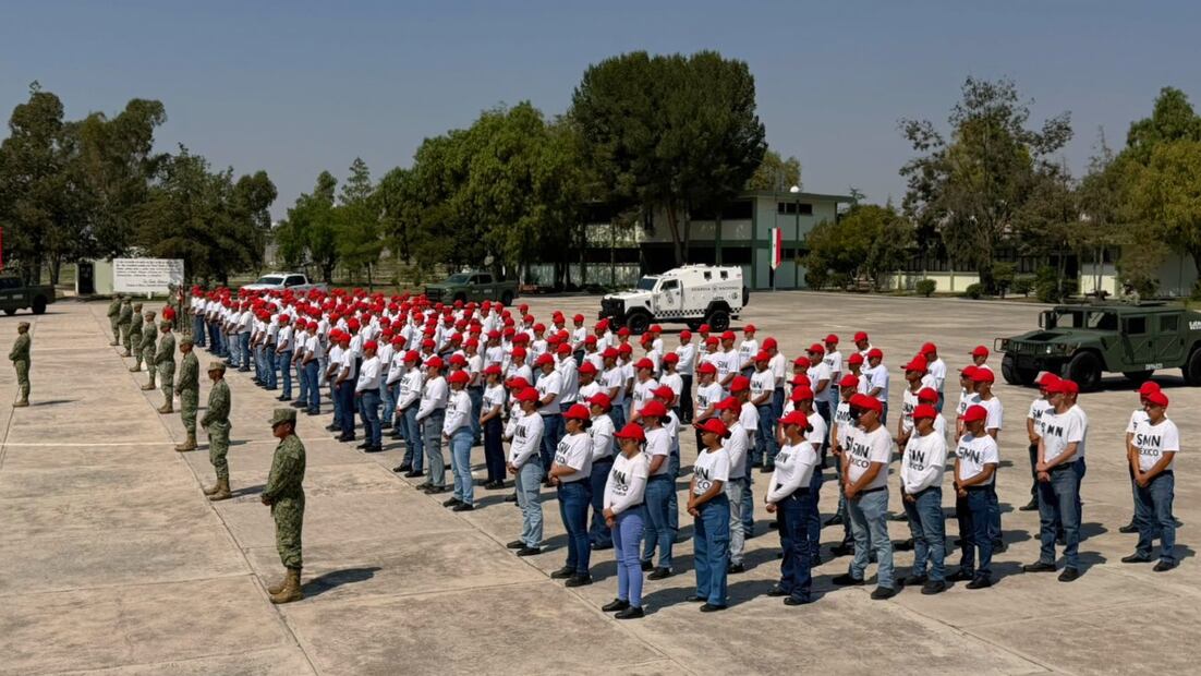 Jóvenes hidalguenses inician Servicio Militar Nacional en Pachuca | Foto: especial