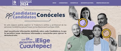 Candidatos en Hidalgo deberán transparentar trayectoria y datos de identidad en 2027