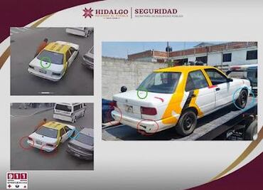 Localizan taxi involucrado en agresión a inspector en Tulancingo
