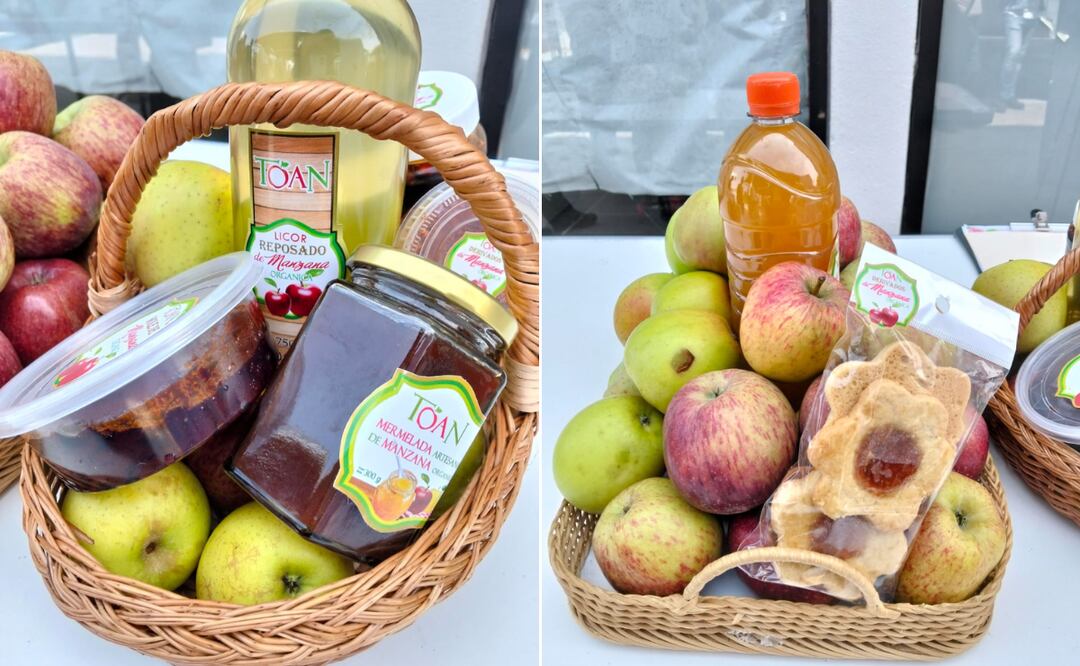 ¡La manzana tiene su feria! Fotos: Erika Gutierrez