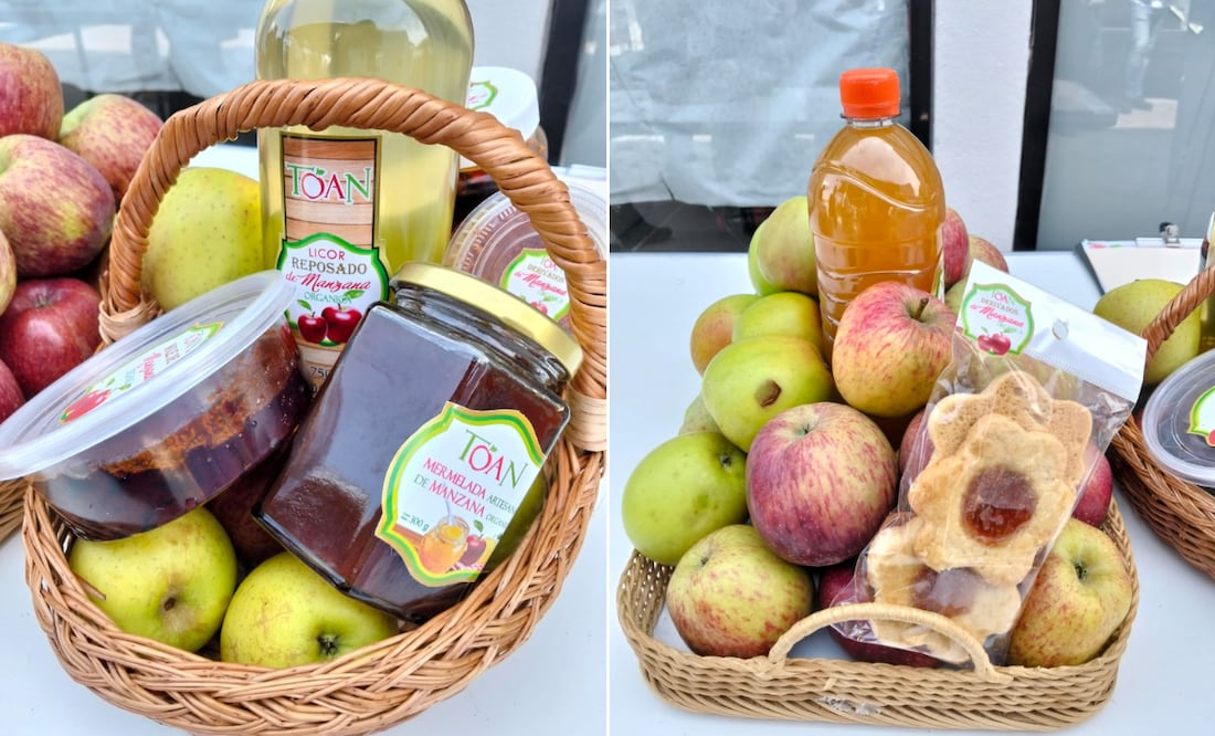 ¡La manzana tiene su feria! Fotos: Erika Gutierrez