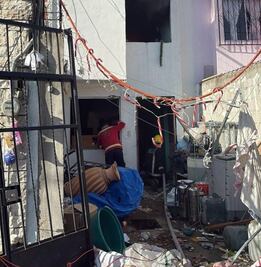 Se registra explosión de gas en vivienda de Campestre  