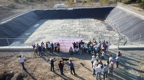 Emprende Saderh acciones para recolectar agua en zonas agrícolas