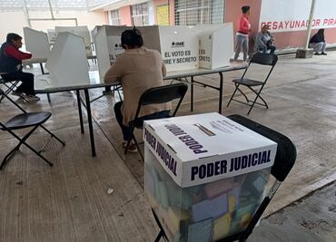 Distrito de Huejutla registró participación más alta en elección judicial con 19%