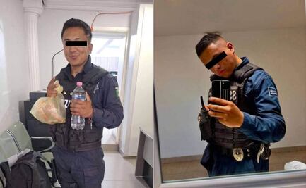 Detienen a dos policías de Tizayuca por presunta relación con robo de vehículo