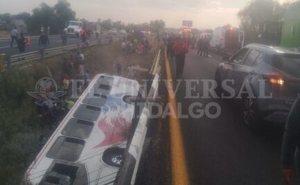 Sube a 28 lesionados y 3 fallecidos saldo oficial de accidente de autobús Tizayuca