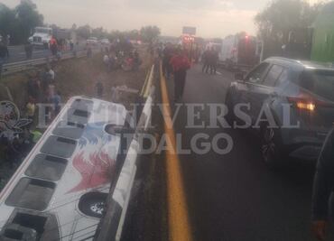 Sube a 28 lesionados y 3 fallecidos saldo oficial de accidente de autobús Tizayuca