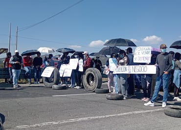 Estudiantes de la UPP bloquean carretera Pachuca-Ciudad Sahagún por segundo día