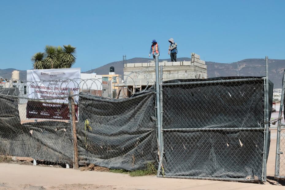 El albergue migrante que se construye será para niñas, niños y adolescentes I Foto: Luis Soriano
