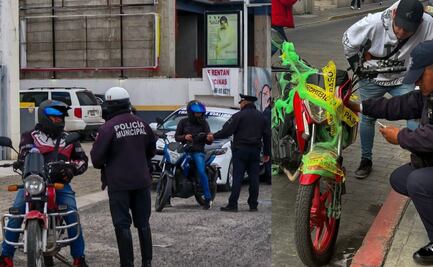 Operativo “Moto Segura” en función para reforzar la seguridad vial en Zona Plateada y Centro Histórico 