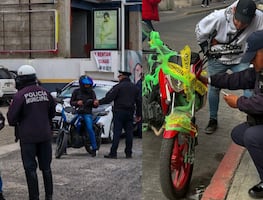 Operativo “Moto Segura” en función para reforzar la seguridad vial en Zona Plateada y Centro Histórico