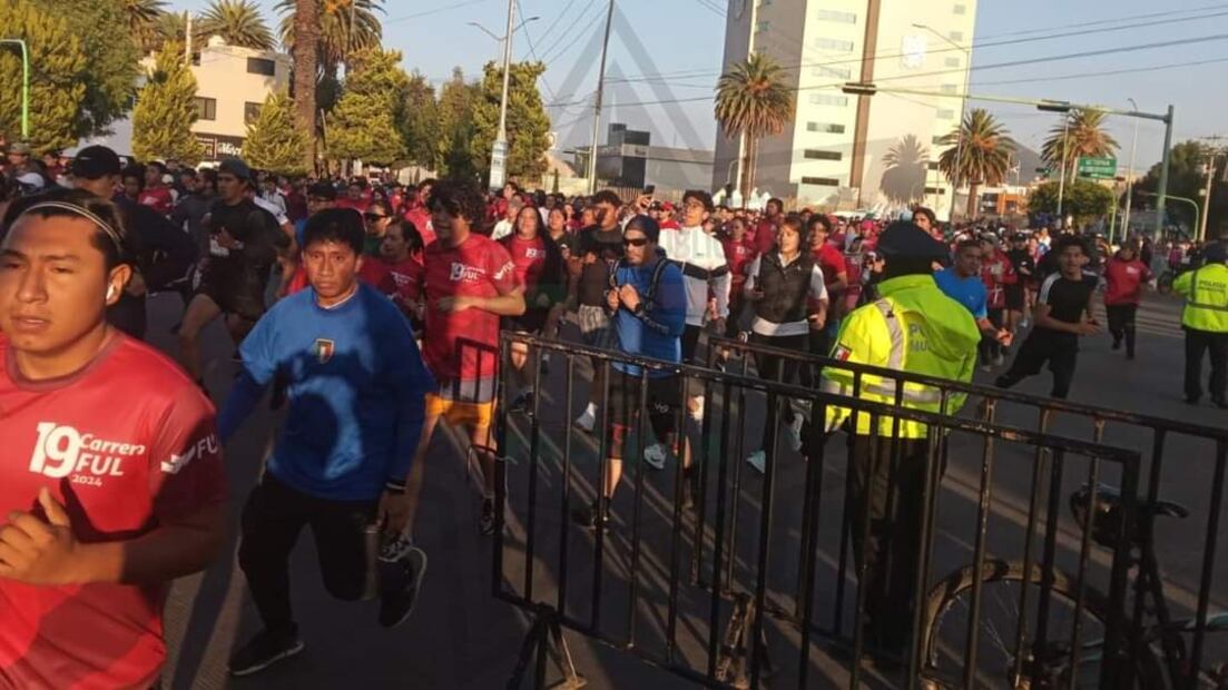 Toma vías alternas, carreta atlética mantiene cerradas vialidades | Foto: Especial