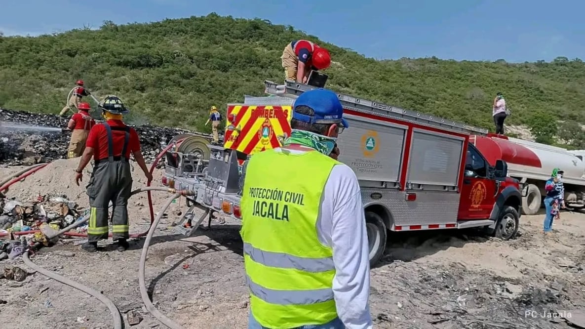Incendio obligó a suspender recolección de basura | Foto: especial