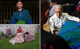 María de los Ángeles artesana hidalguense que conquistó la moda internacional 