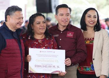 Julio Menchaca entrega obra de infraestructura escolar en Tizayuca