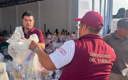 Caasim entrega víveres y kits de limpieza en municipios afectados por lluvias en Hidalgo