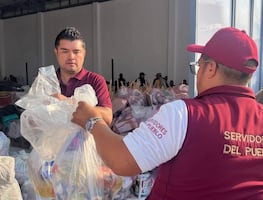 Caasim entrega víveres y kits de limpieza en municipios afectados por lluvias en Hidalgo