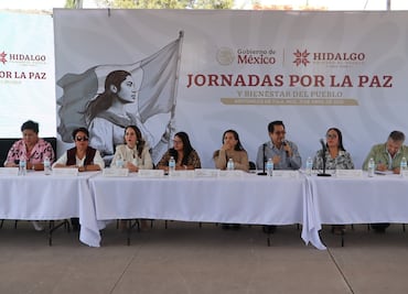 Las Jornadas por la Paz y Bienestar del Pueblo llegan a Atotonilco de Tula