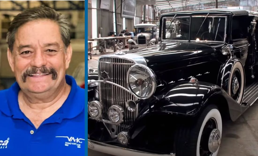 Réplica de una carroza fúnebre Cadillac hecha por Mexicánicos | Fotos: Especiales