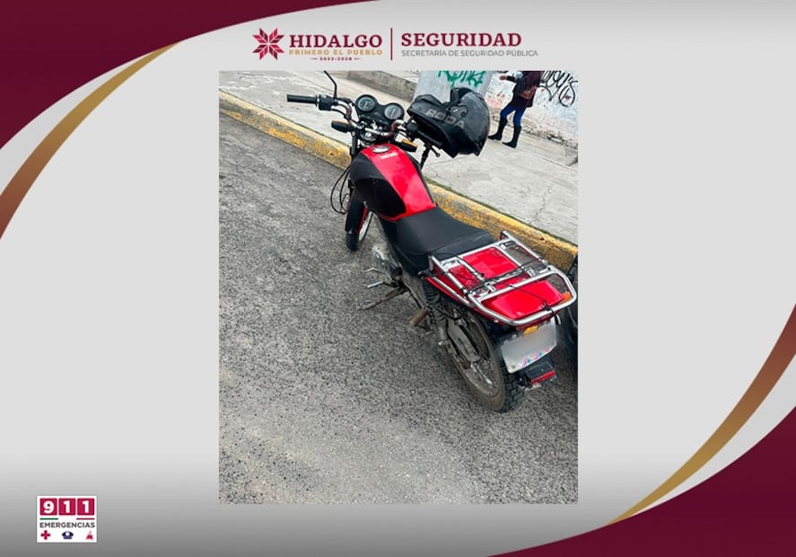 Detienen a presunto ladrón vinculado con robos a vehículos en Pachuca gracias a denuncia ciudadana | Foto: SSPH
