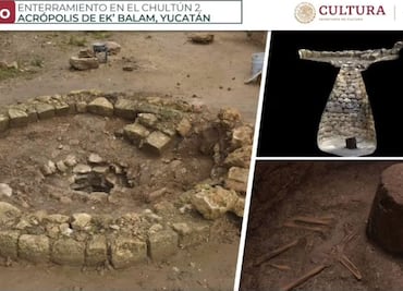 INAH halla 2 individuos en Ek’ Balam en salvamento arqueológico de TM