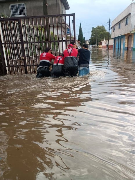 Vecinos de Tizayuca piden apoyo tras daños en viviendas por fuerte lluvia | Foto: especial