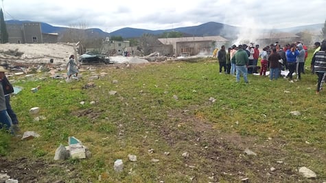 Reportan estable el estado de salud de lesionados en explosión de polvorín