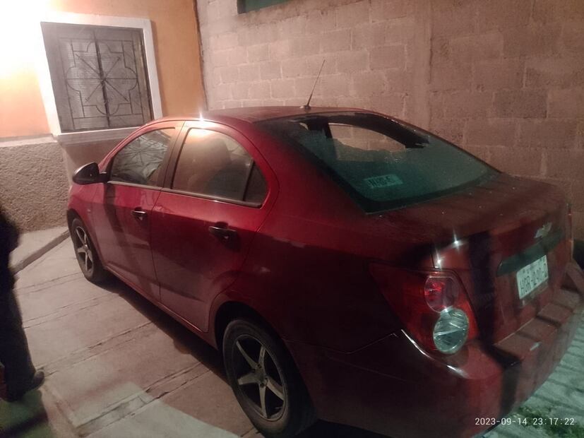 Durante la madrugada se suscitó este acto de vandalismo en un domicilio de Mineral de la Reforma