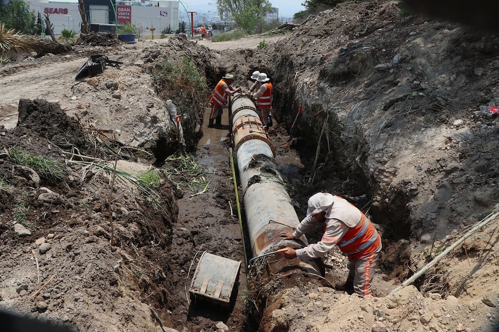 Entra en funcionamiento nueva línea de conducción de agua potable | Foto: Especial