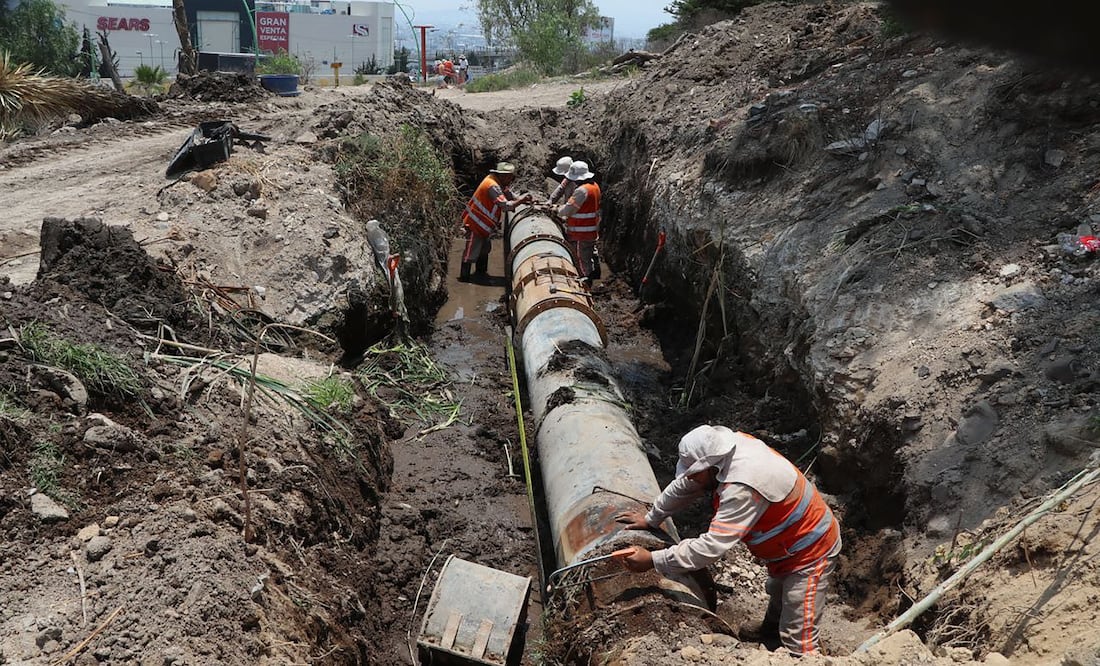 Entra en funcionamiento nueva línea de conducción de agua potable | Foto: Especial