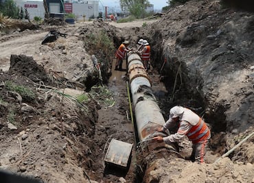 Entra en funcionamiento nueva línea de conducción de agua potable