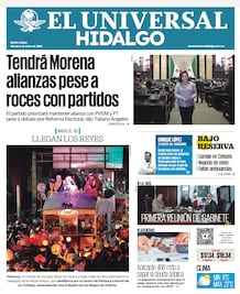 Portada El Universal Hidalgo 6/1/26
