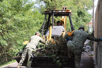 Retiran seis toneladas de residuos del río Rosas durante jornada de saneamiento