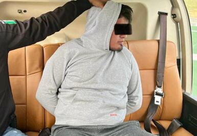 Detienen a “El Malverde” líder criminal poblano en Bosques del Peñar en Pachuca