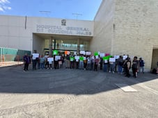 Pacientes de hemodiálisis se manifiestan en HGZ del IMSS número 33 de Tizayuca 