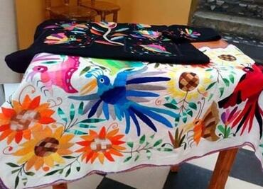 Anuncian taller gratuito de bordado tipo tenango