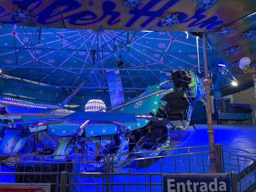 Accidente en la feria de Pachuca