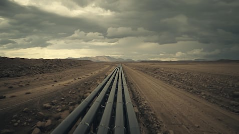 México convierte en electricidad el gas natural excedente de Texas