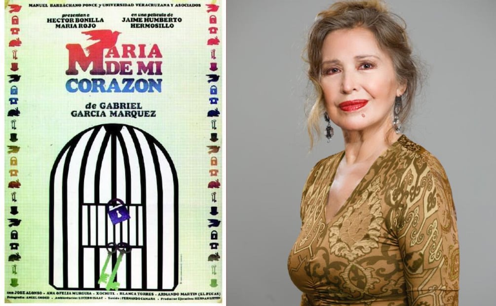 María de mi corazón (1979) y la actriz María Rojo | Foto: Especial
