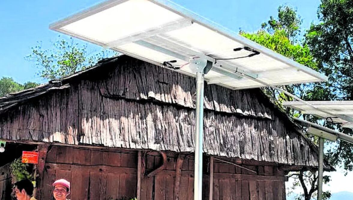 Y por fin se hizo la luz en Tlahuiltea! Foto: Dinorath Mota