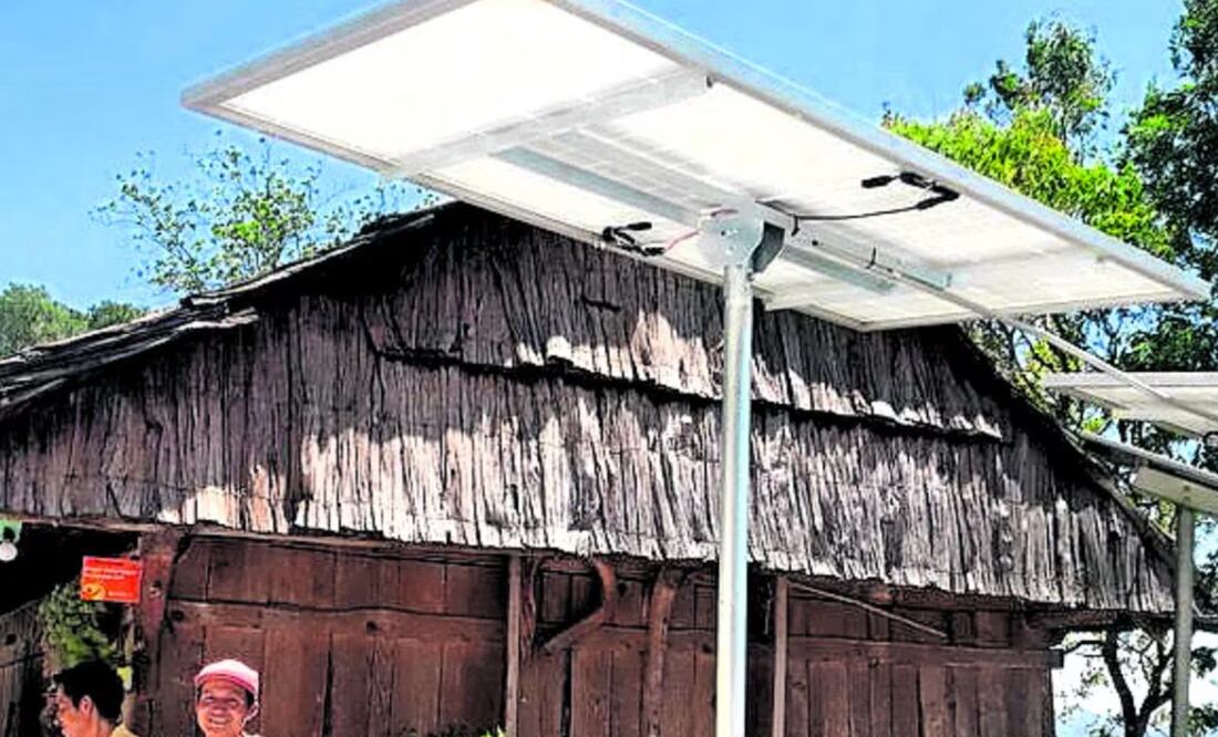 Y por fin se hizo la luz en Tlahuiltea! Foto: Dinorath Mota