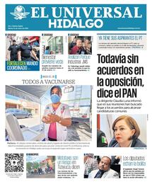 Portada El Universal Hidalgo 160124