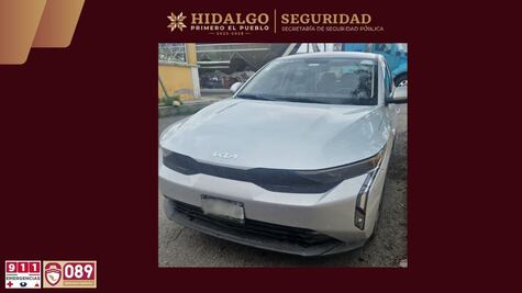 Recuperan en Tizayuca automóvil robado en Pachuca; hay un detenido