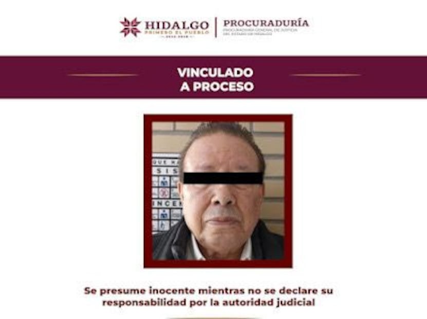 Vinculan a proceso a líder sindical de Pachuca