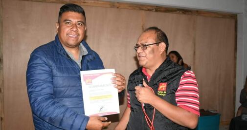 Regidor de Tasquillo pide licencia, encabezará al Partido del Trabajo