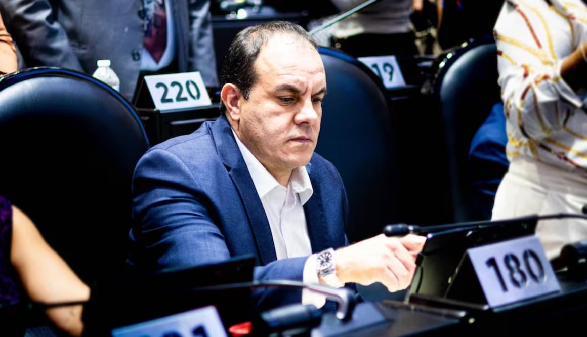 Cuauhtémoc Blanco Bravo, exgobernador de Morelos y diputado de Morena. Foto: Especial