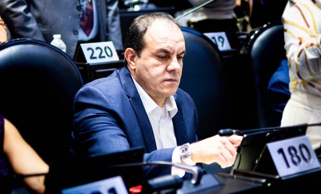 Cuauhtémoc Blanco Bravo, exgobernador de Morelos y diputado de Morena. Foto: Especial