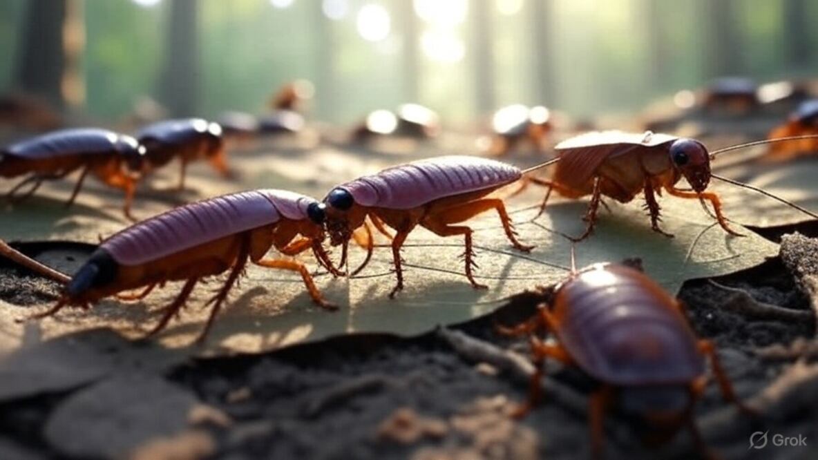 Cucarachas I Foto: Grok Ia