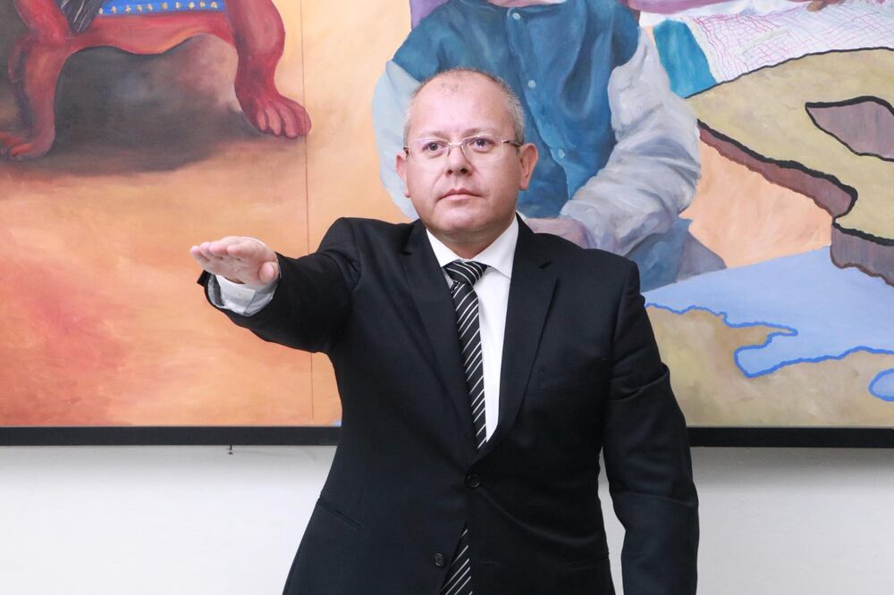 José Gómez Vizzuett nuevo titular de la Dirección Ejecutiva de Administración del IEEH Foto: IEEH